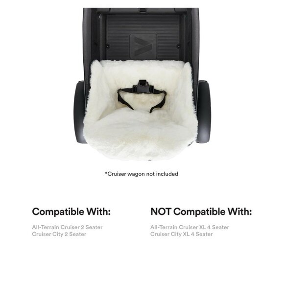 Veer Shearling Seat Cover - Polyester, Compatible Brand NEW in box - Picture 9 of 10